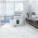 SPC panel 60*120 cm CARRARA MARBLE