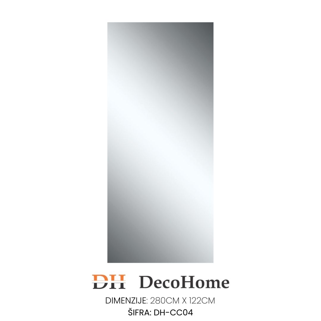 DH-CC04 Carbon kristal paneli ogledalo srebro DH-CC04 1220*2800*8