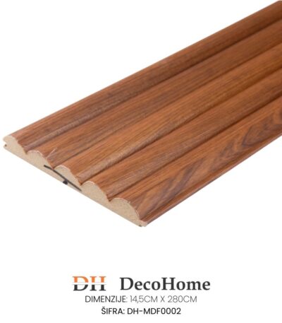 Zidne lajsne letvice DH-MDF0002 145*2800*15