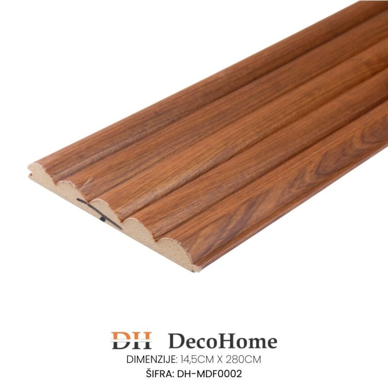 Zidne lajsne letvice DH-MDF0002 145*2800*15