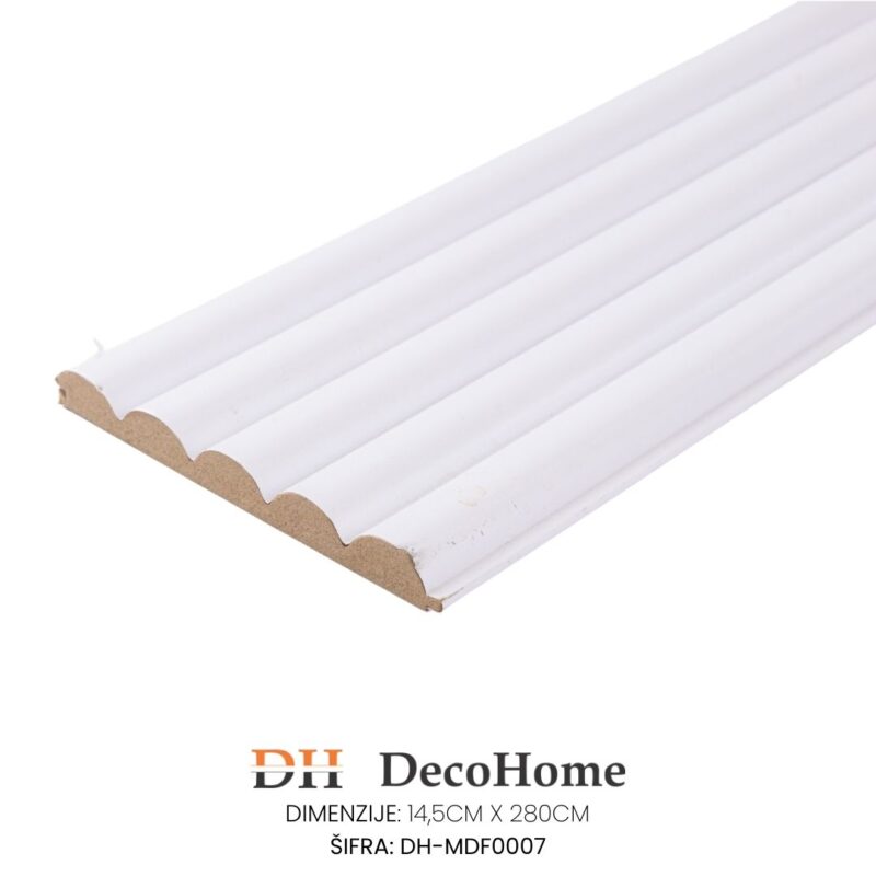 Zidne lajsne letvice DH-MDF0007 145*2800*15