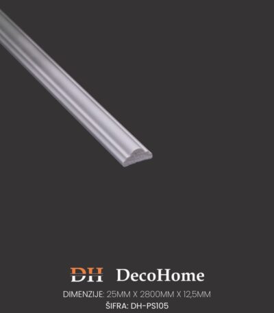 Zidna lajsna DH-PS105 25*12*2800