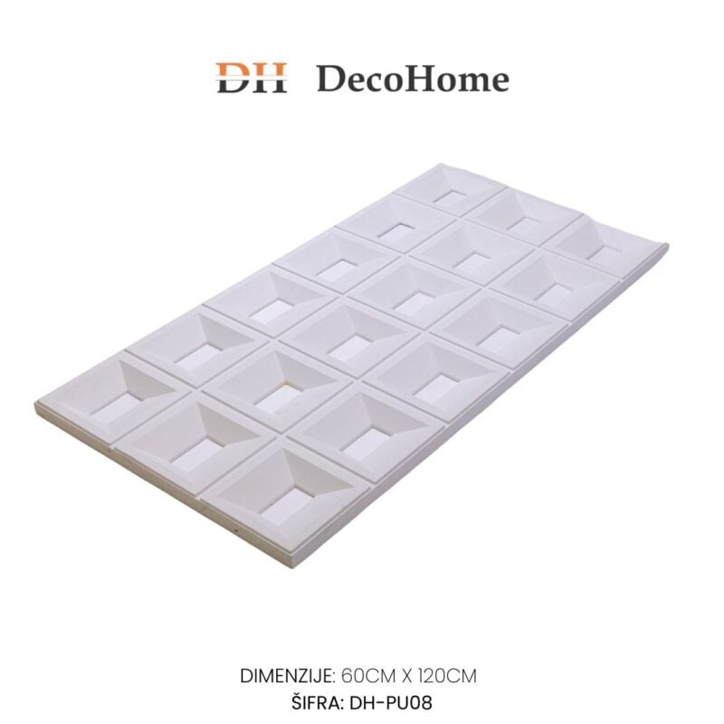 Zidni panel bijela DH-PU08