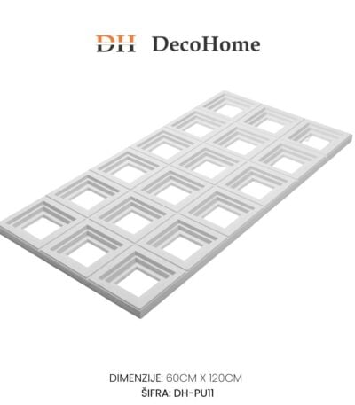 Zidni panel bijeli DH-PU11