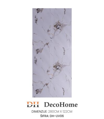 DH-UV06 - PVC zidni panel Fluted 1170*2800*3,6