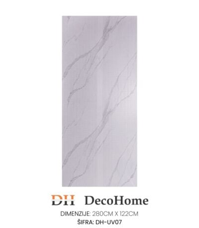 DH-UV07 - PVC zidni panel Fluted mramor 1170*2800*3,6