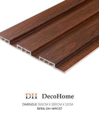 Zidna WPC letvica lajsna DH-WPC07 195*12*280