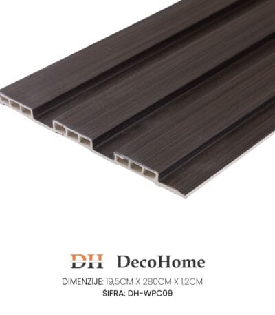 Zidna WPC letvica lajsna DH-WPC09 195*12*2800