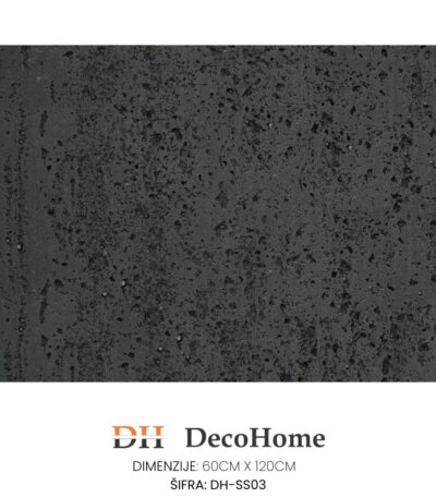 Fleksibilni zidni panel tamno sivi traventino DH-SS03 600*1200